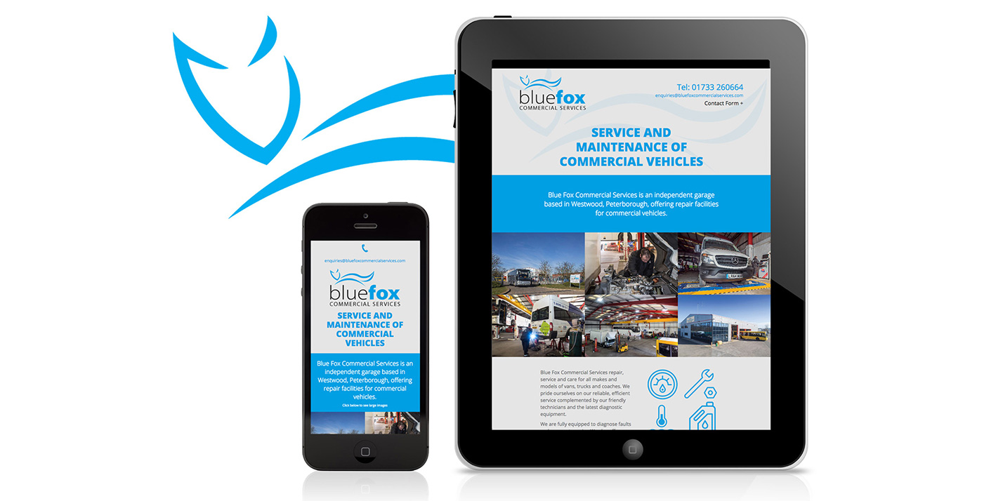 Blue Fox Commercial Services Website