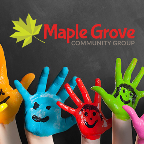 MapleGrove Community Group brand identityg