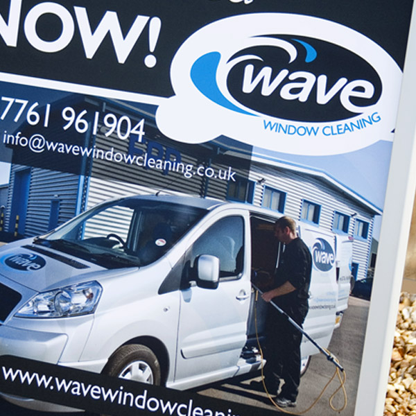 Wave Window Cleaning brand identity