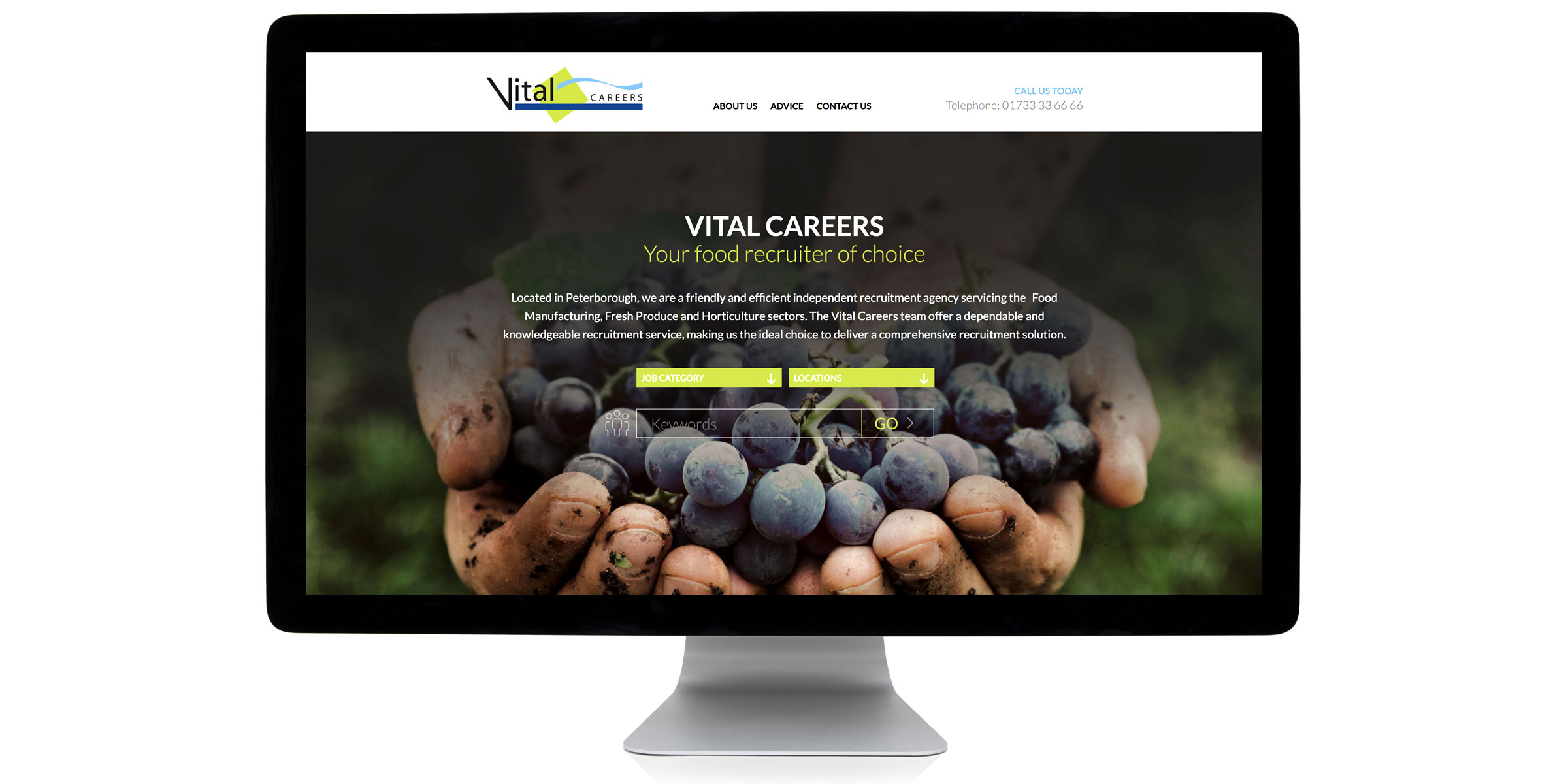 Vital Careers Website